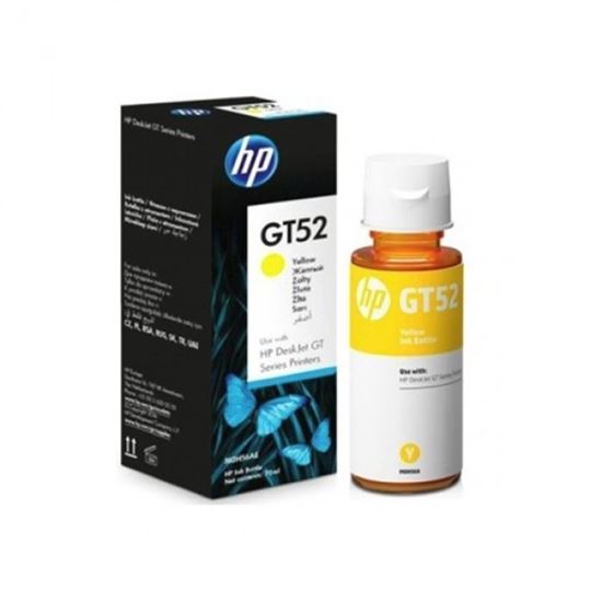 Picture of INK M0H56AA HP GT52 YELLOW ORIGINAL INK BOTTLE