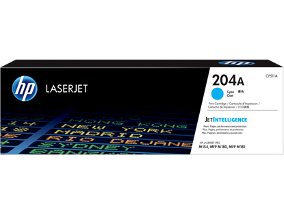 Picture of HP 204A Cyan Original LaserJet Toner Cartridge