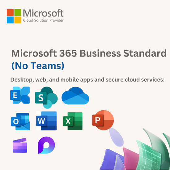Picture of Microsoft 365 Business Standard (No Teams)