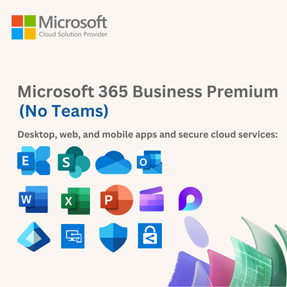 Picture of Microsoft 365 Business Premium (No Teams)
