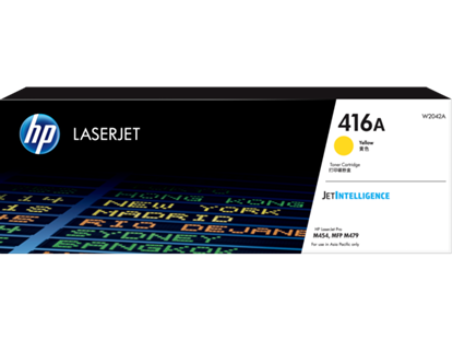 Picture of HP 416A Yellow Original LaserJet Toner Cartridge