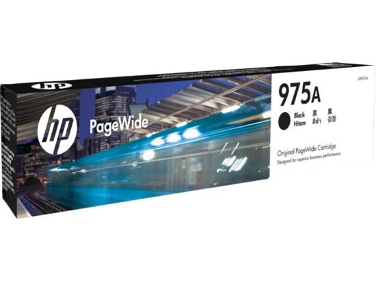 Picture of HP 975A Black Original PageWide Crtg