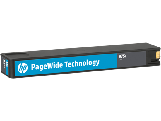 Picture of HP 975A Cyan Original PageWide Cartridge