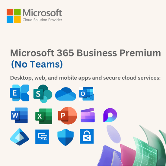Picture of Microsoft 365 Business Premium (No Teams)