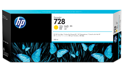Picture of HP 728 300-ml Yellow Ink Crtg