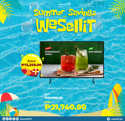 Picture of Samsung 43" Business Tv Bed-H 4K