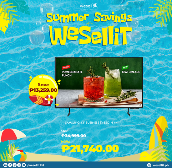 Picture of Samsung 43" Business Tv Bed-H 4K