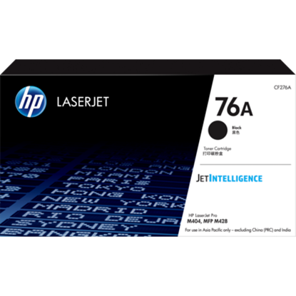 Picture of HP 76A Black Original LaserJet Toner Cartridge